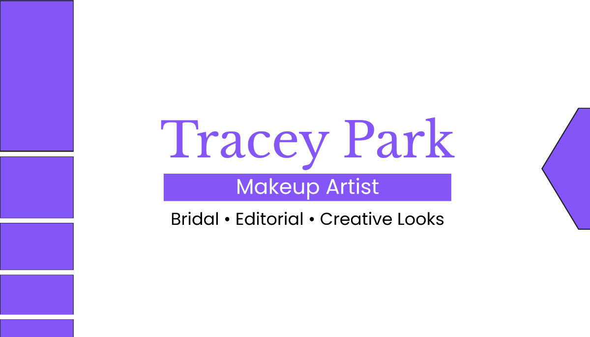 Free Colorful Makeup Artist Watercolor Business Card Template to Edit Online