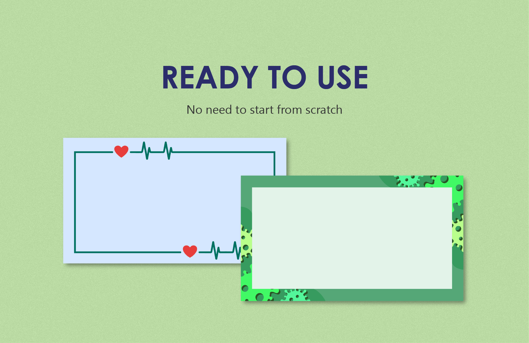 Healthcare Presentation Border