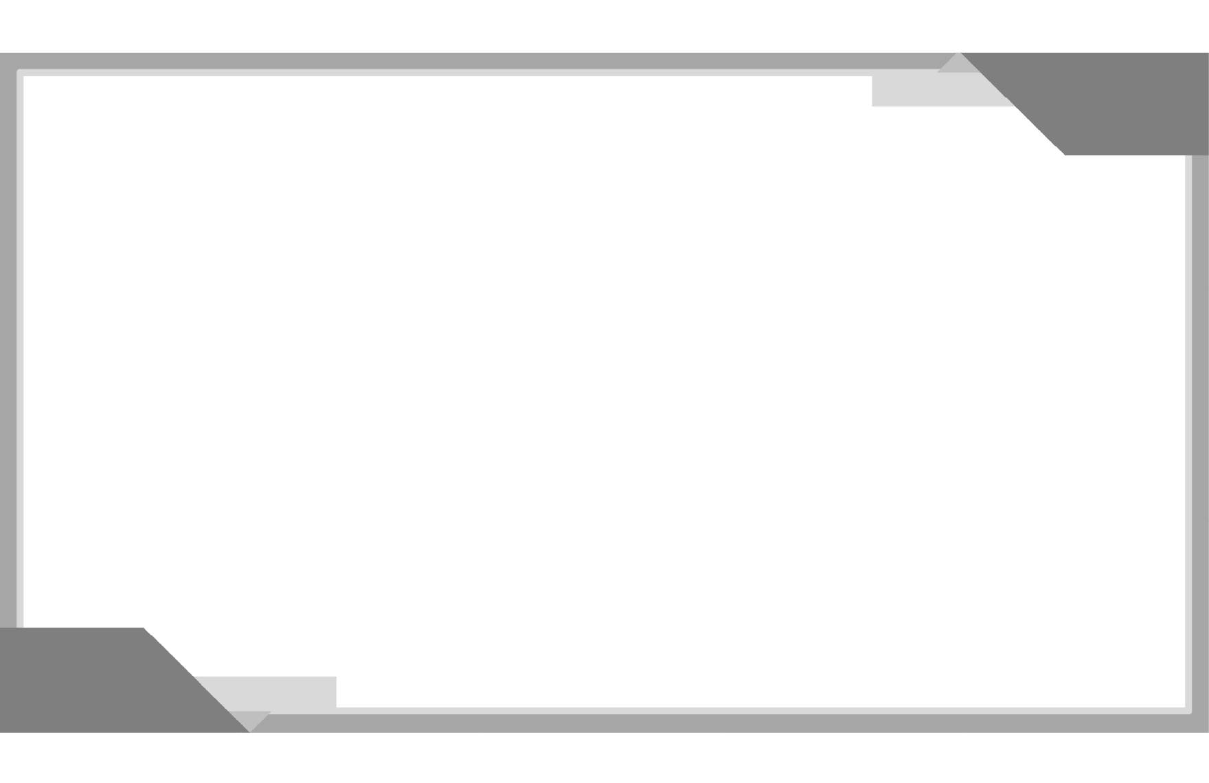 Thick Presentation Border