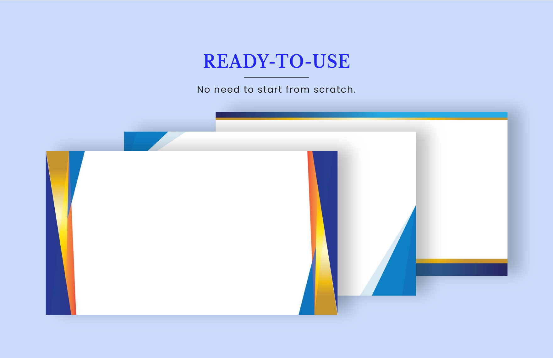 Professional Presentation Border