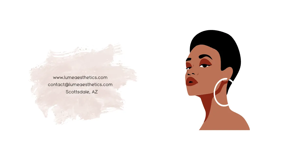 Free Aesthetic Beauty Brand Business Card Template to Edit Online