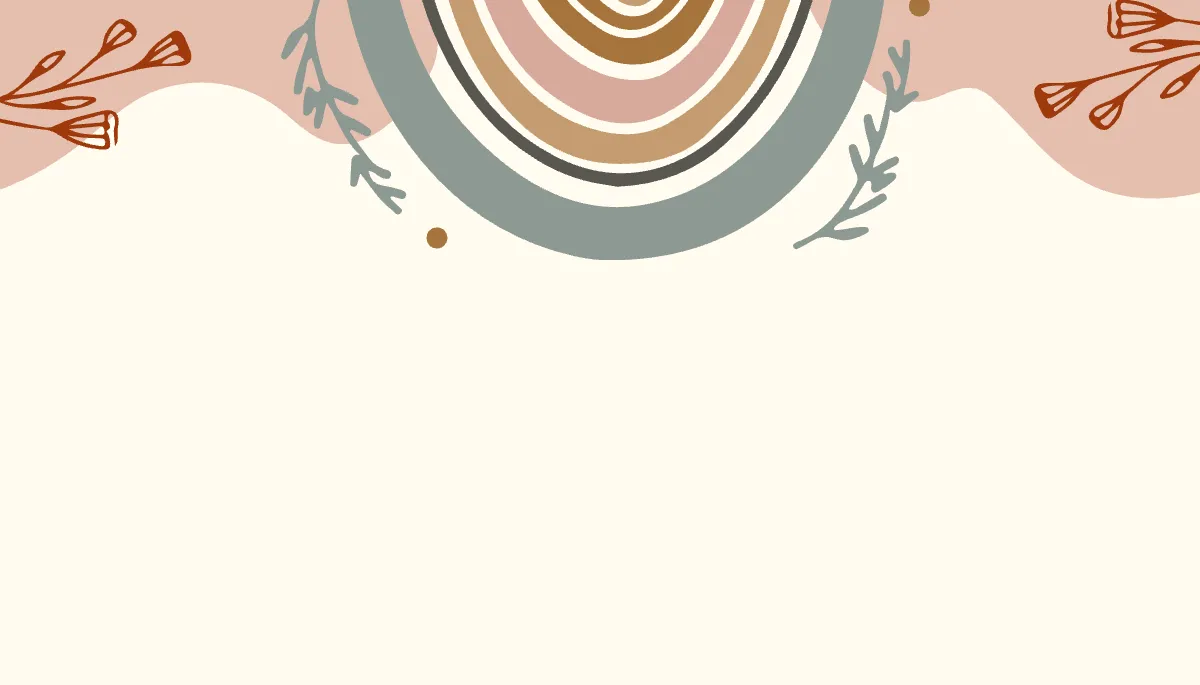 Free Boho Background Beauty Business Card Template to Edit Online