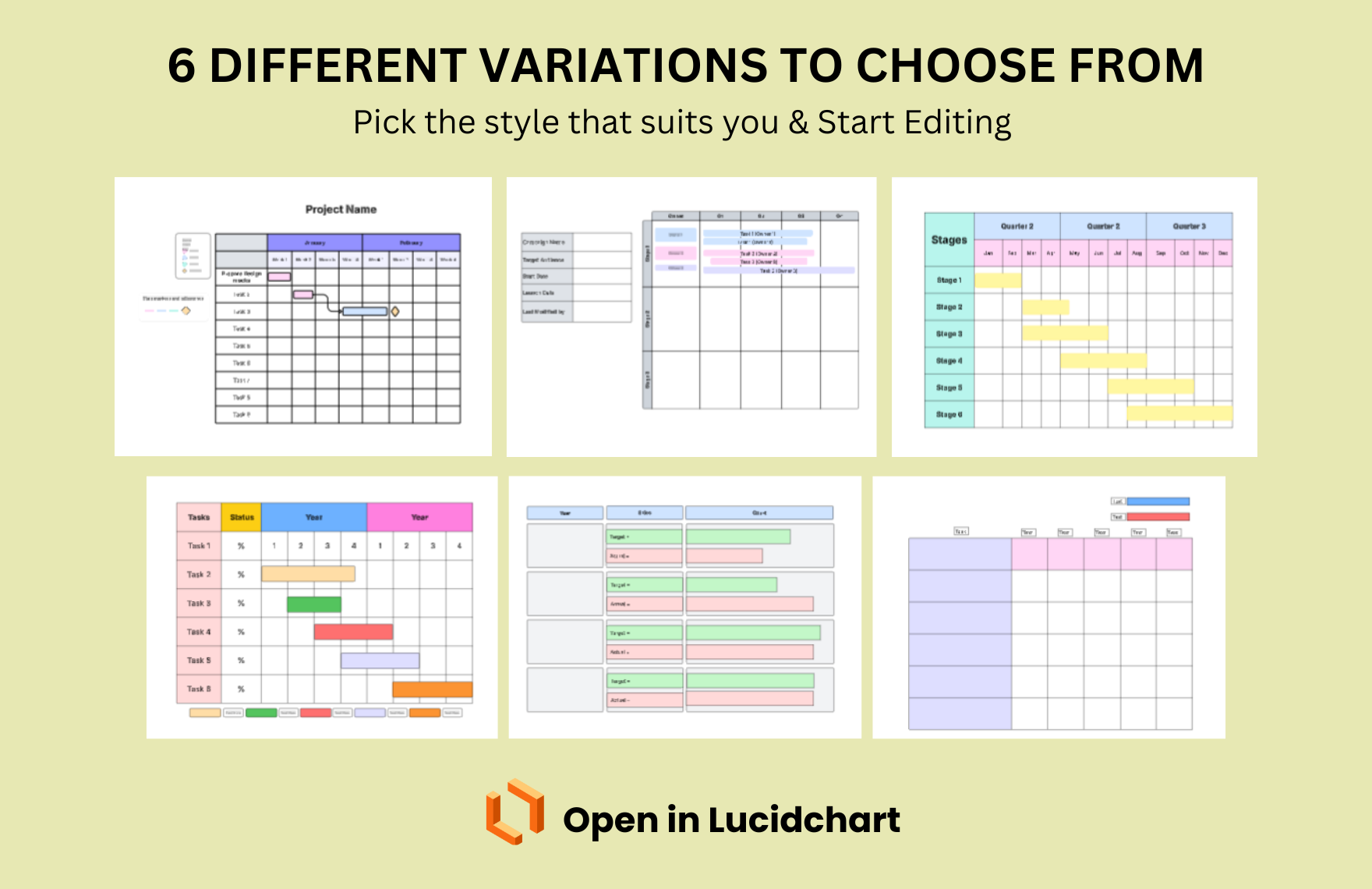 Free Gantt Chart Template
