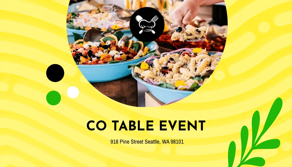 Free Catering Client Business Card Template to Edit Online