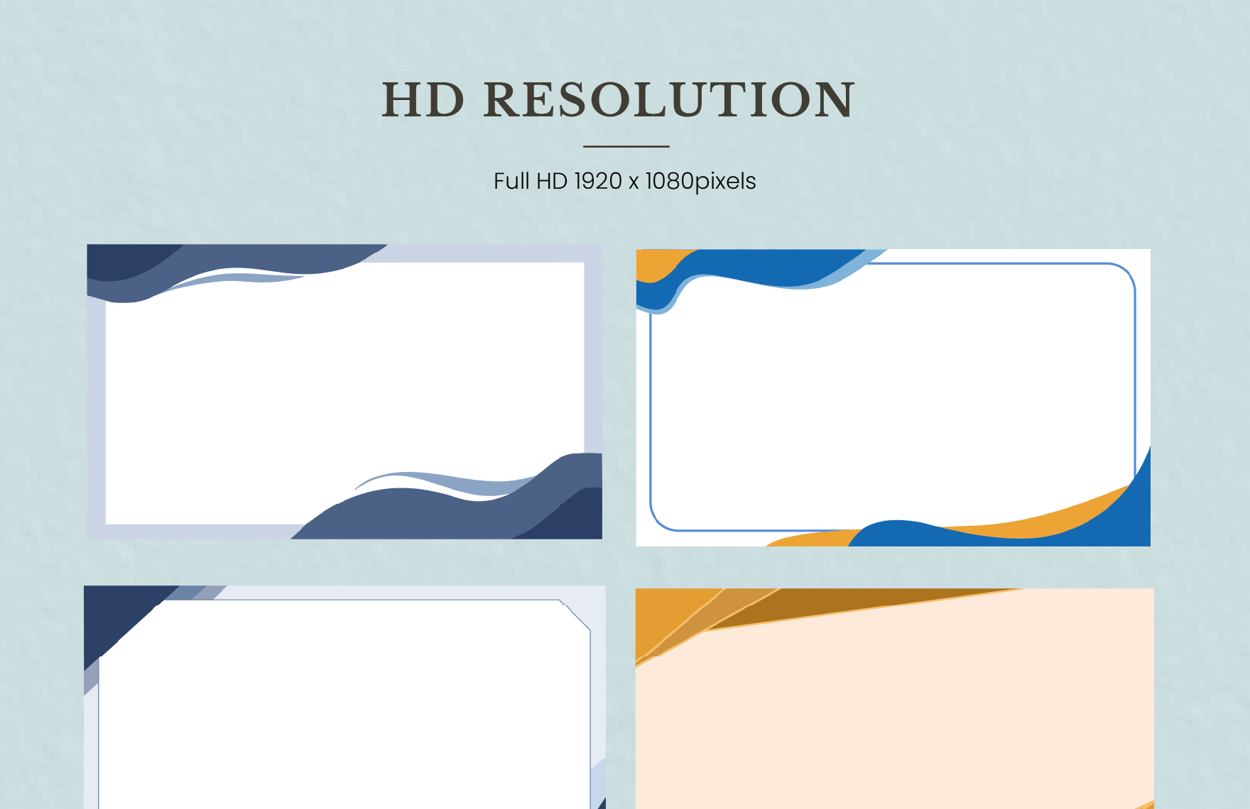 Bold Presentation Border