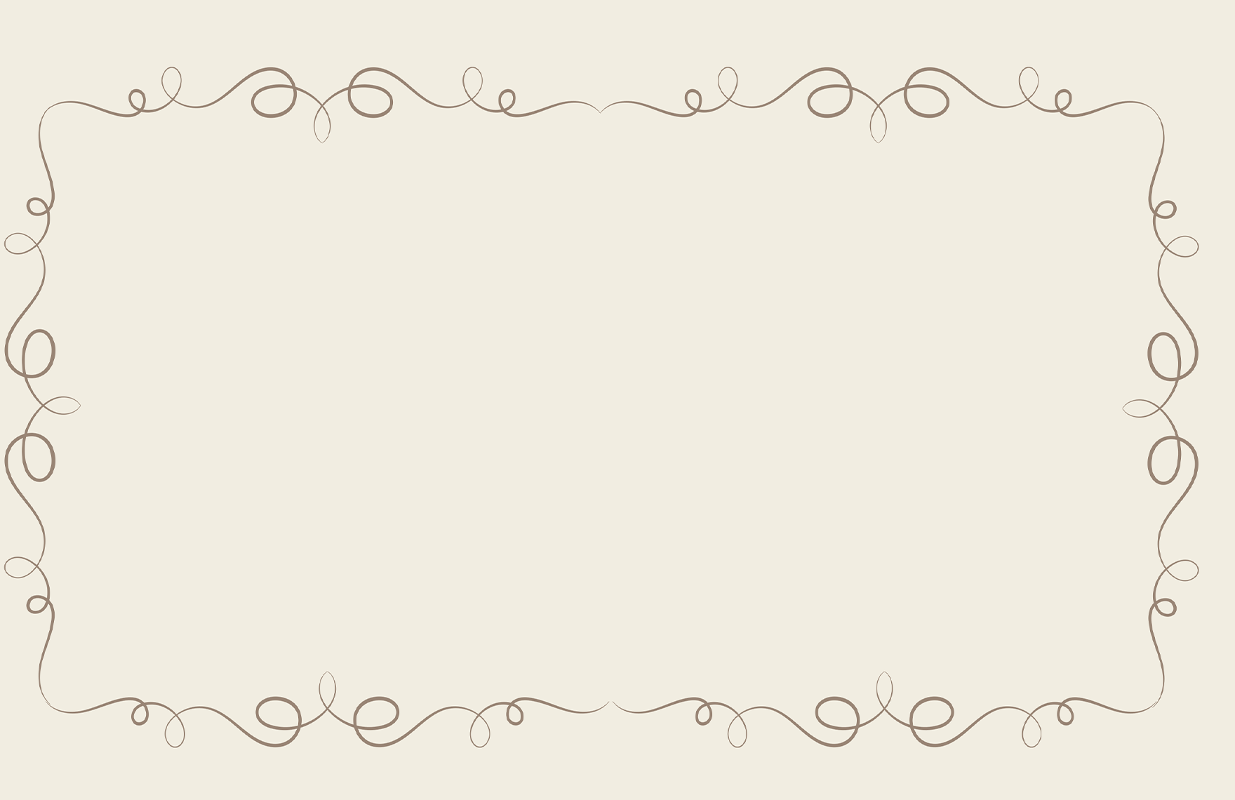 Thin Presentation Border