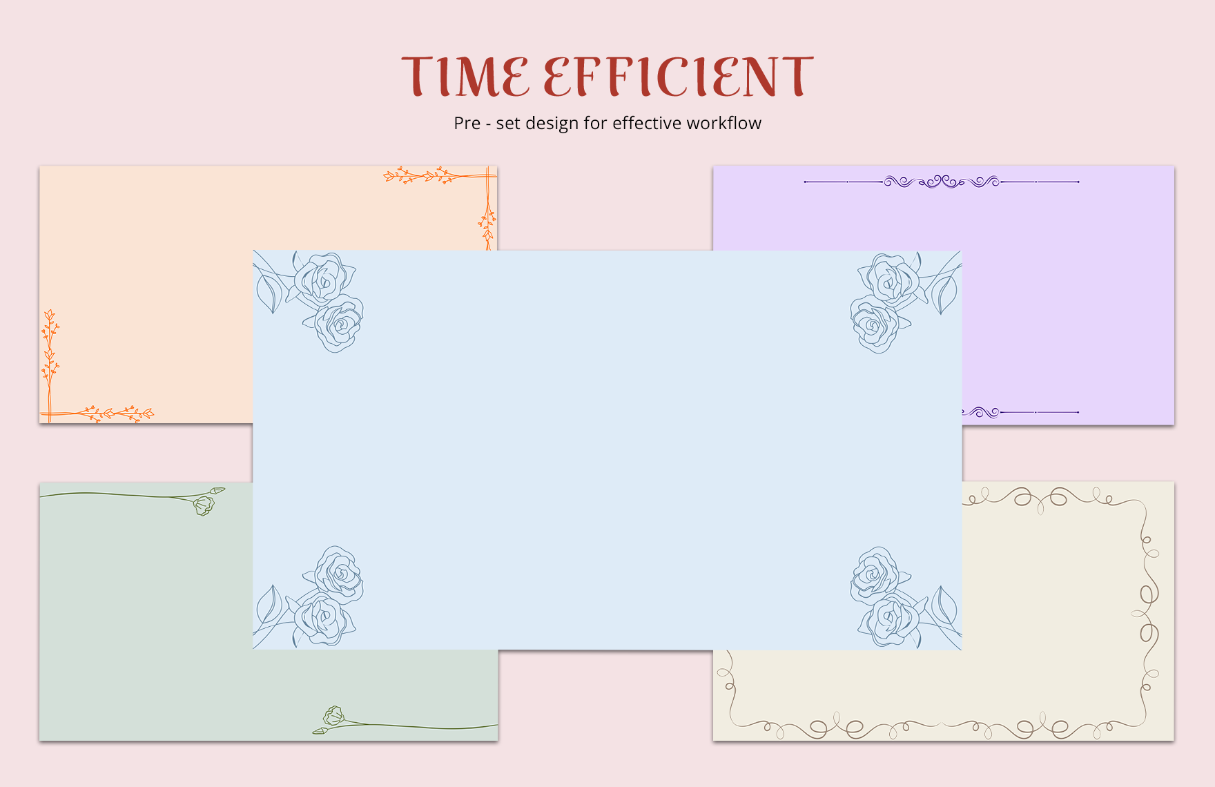 Thin Presentation Border