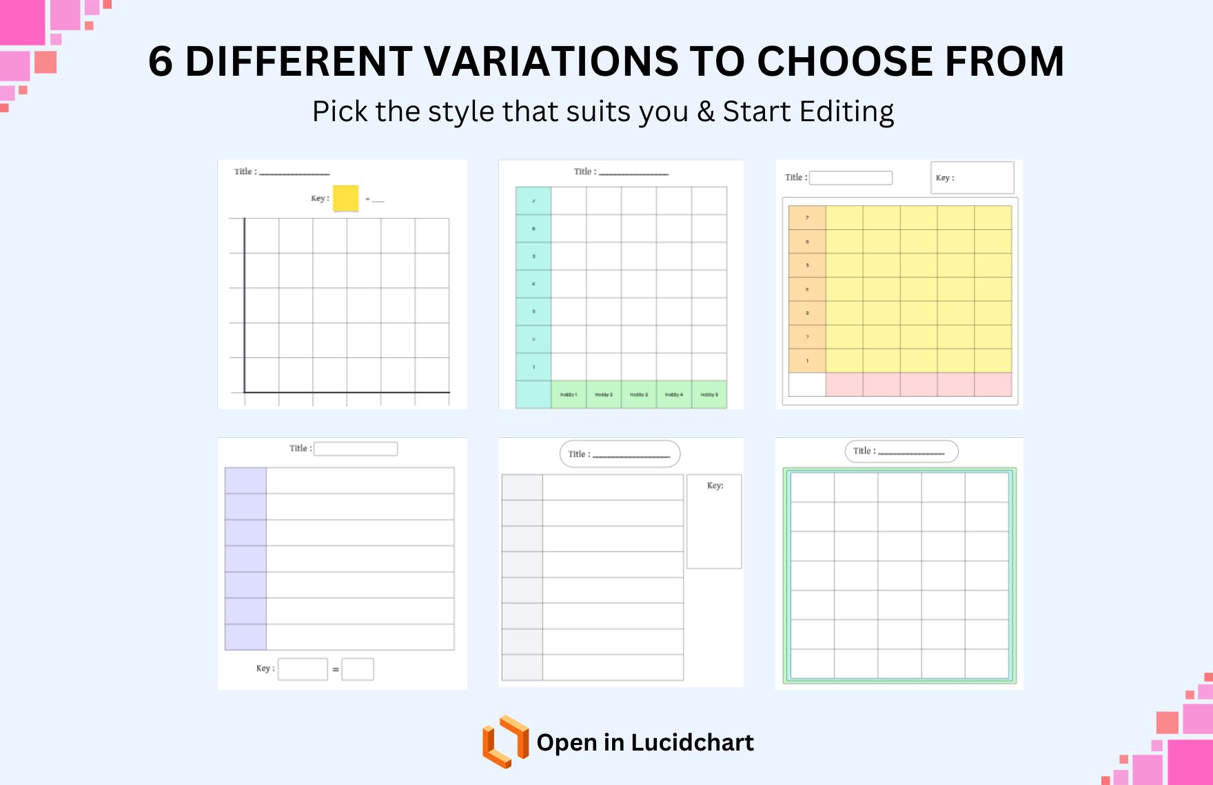 Free Pictogram Template