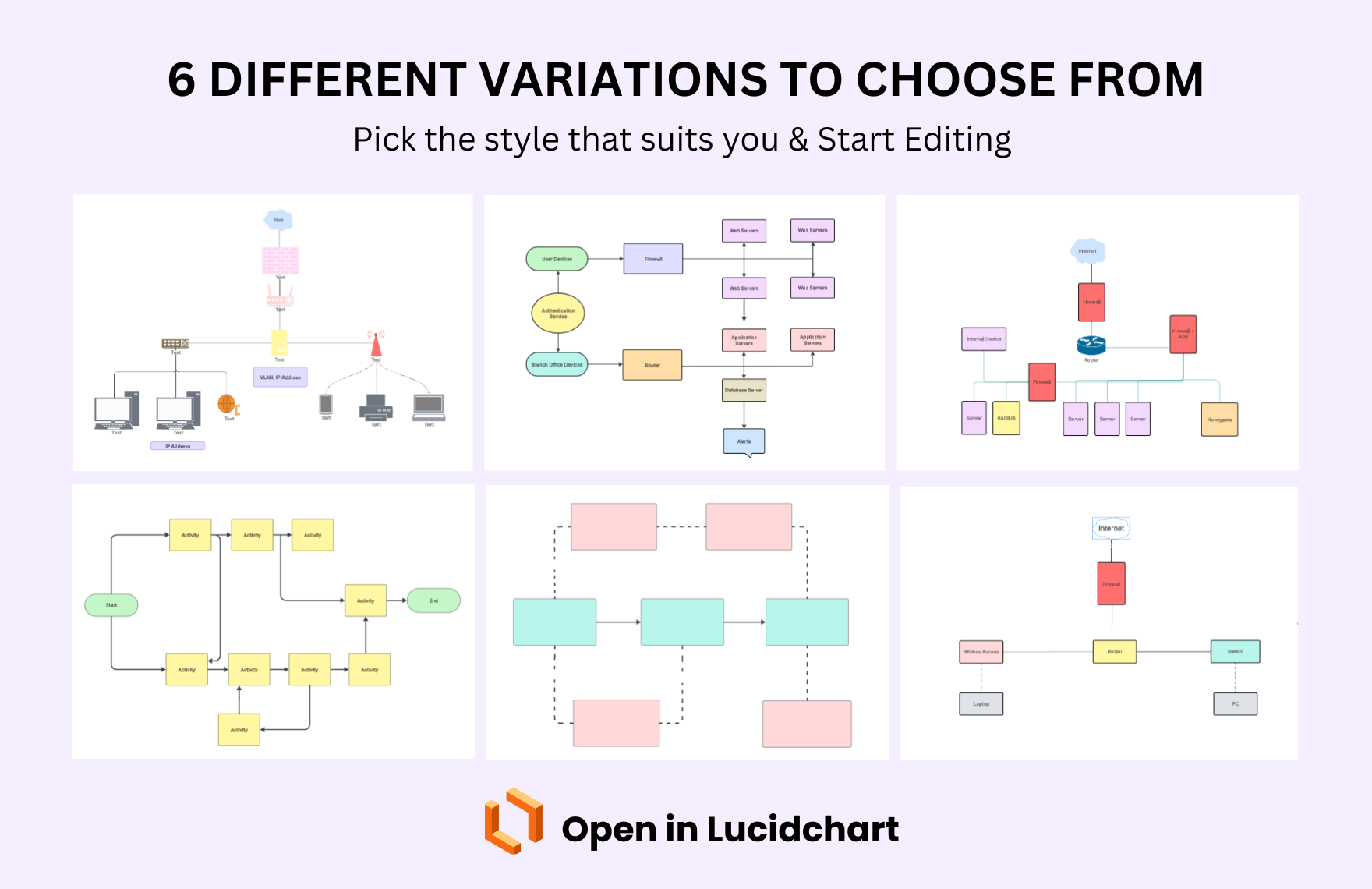 Free Network Diagram Template