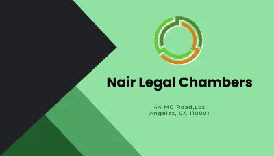 Free Advocate Lawyer Business Card Template to Edit Online