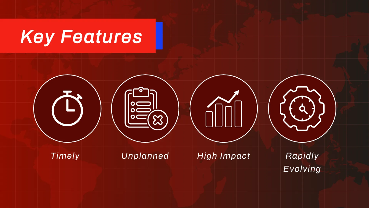 Free Breaking News Presentation Template to Edit Online