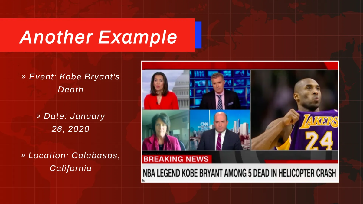 Free Breaking News Presentation Template to Edit Online