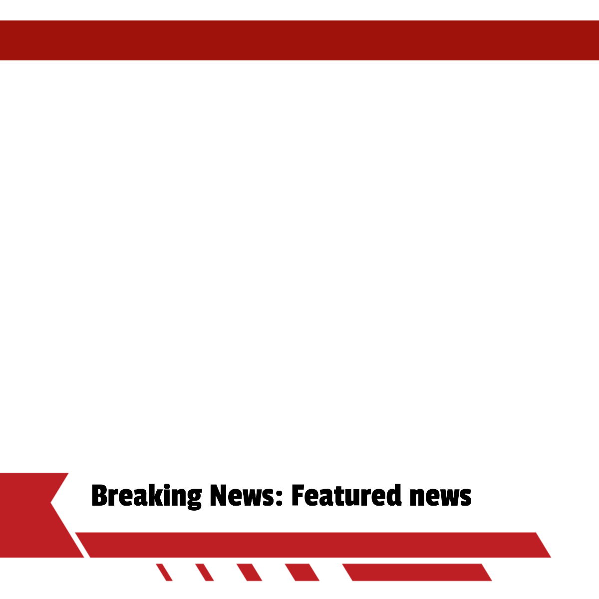 Free Breaking News Frame Template