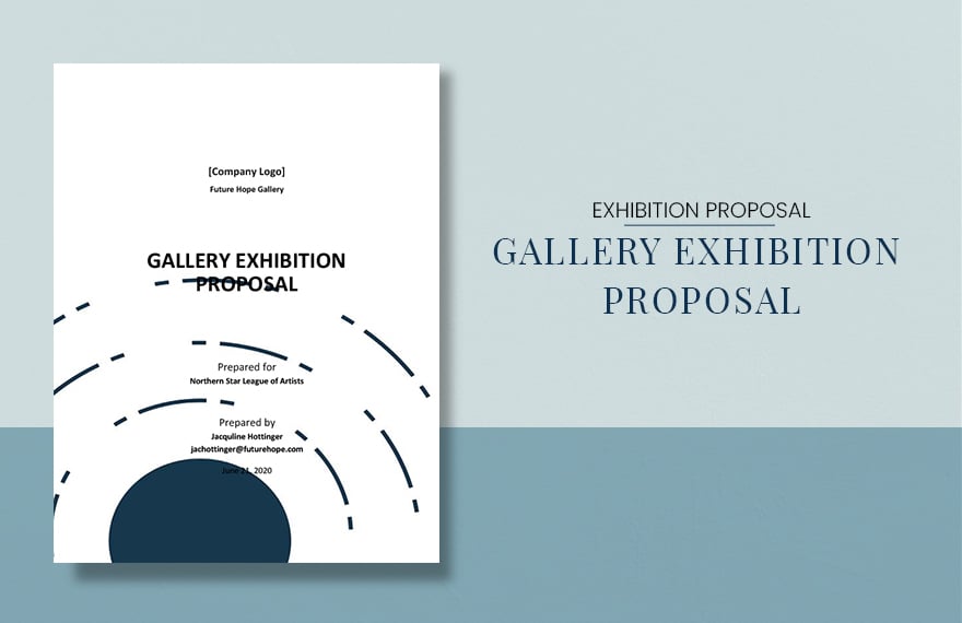 Gallery Exhibition Proposal Template