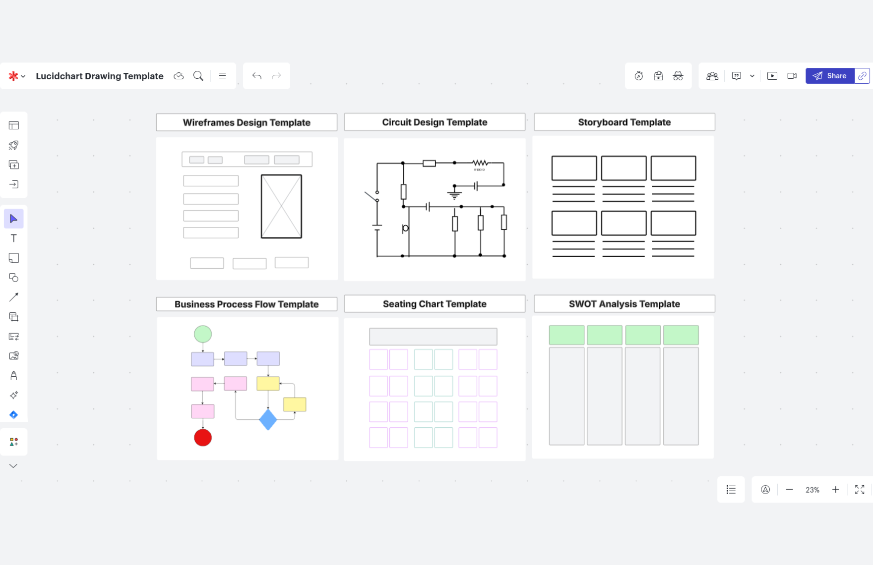 Free Drawing Template