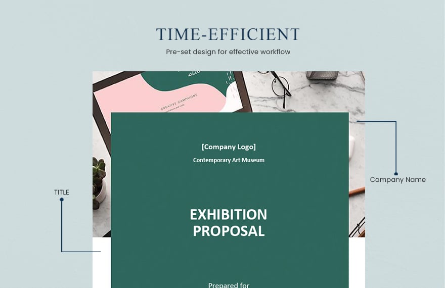 Editable Simple Exhibition Proposal Template