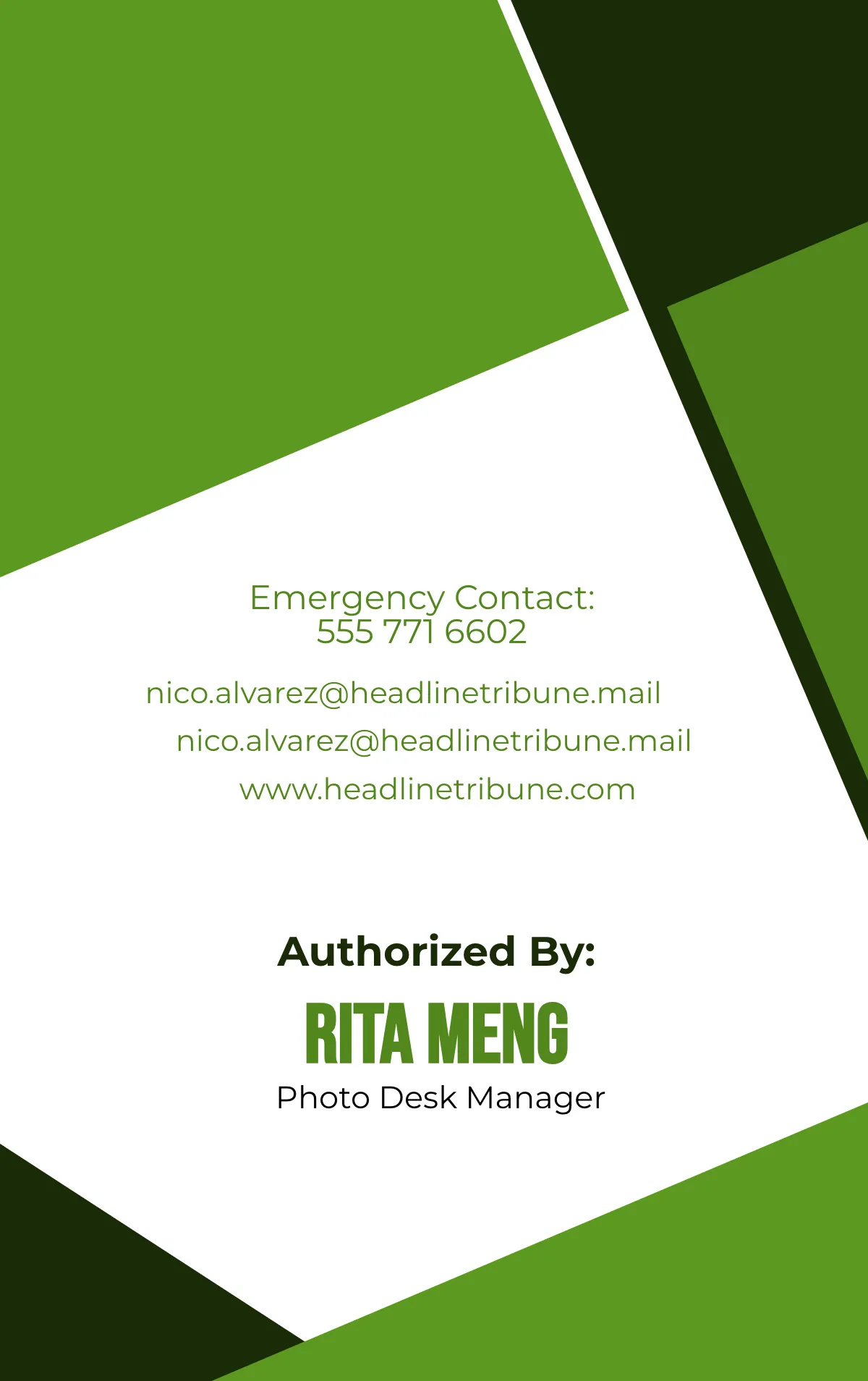 Free Press Photographer ID Card Template to Edit Online
