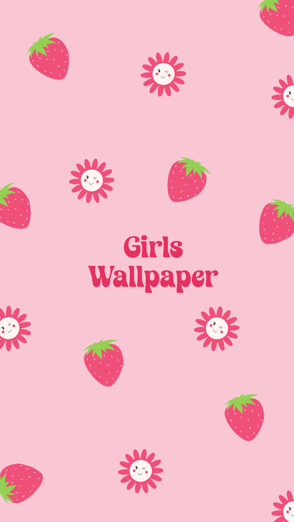 Free Preppy Wallpaper for Girls Template