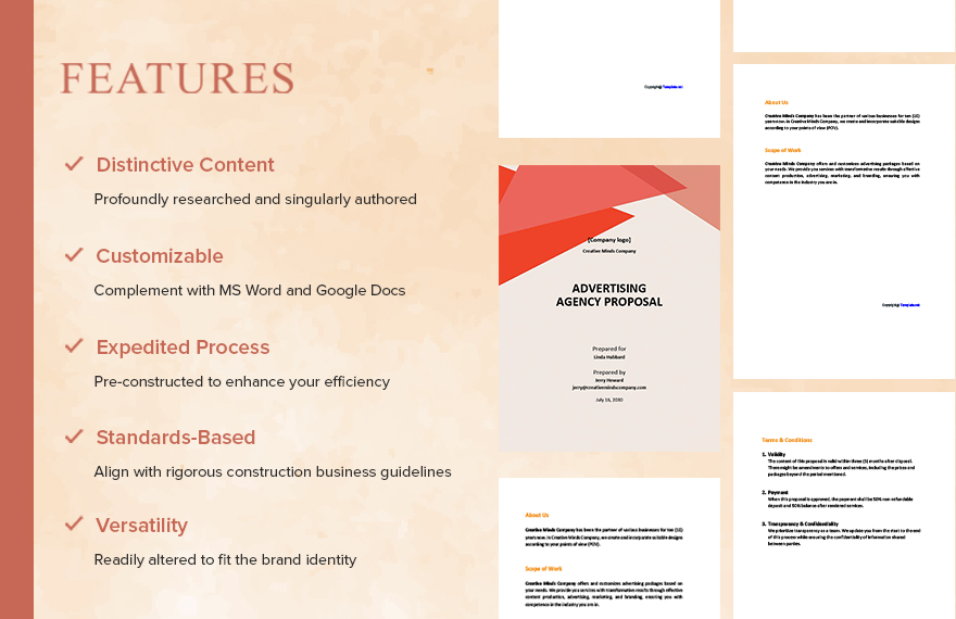 Sample Advertising Agency Proposal Template