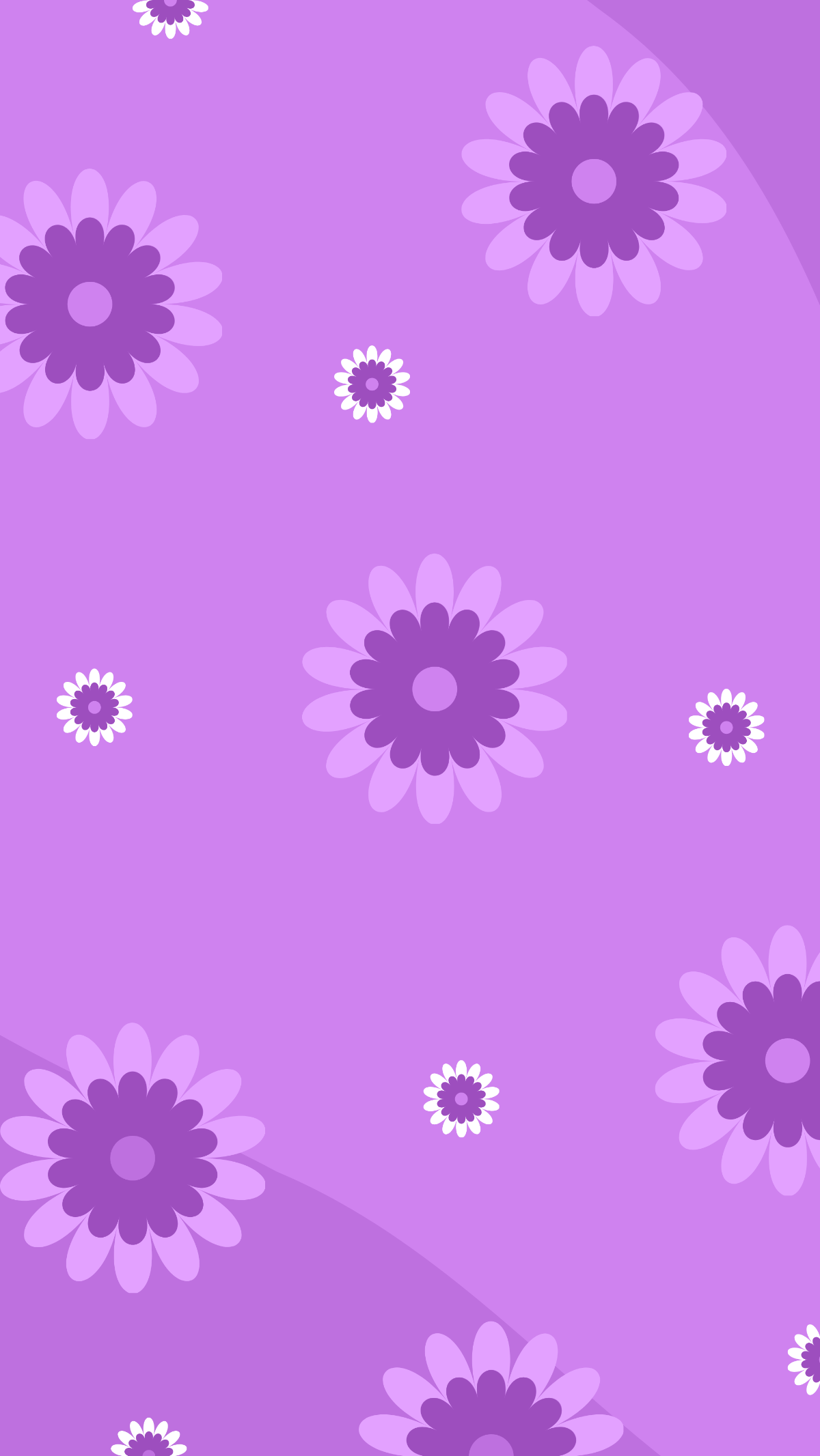 Free Preppy Purple Wallpaper to Edit Online