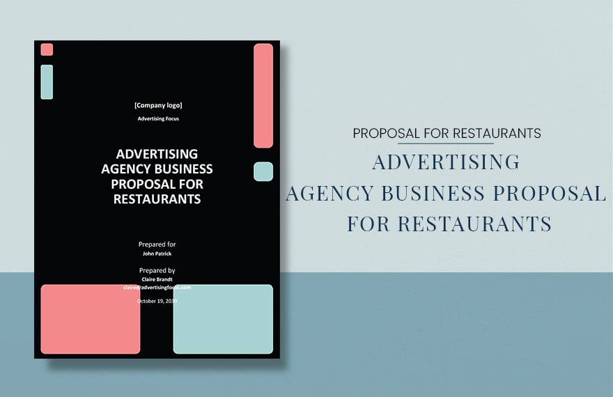 Advertising Agency Business Proposal Template