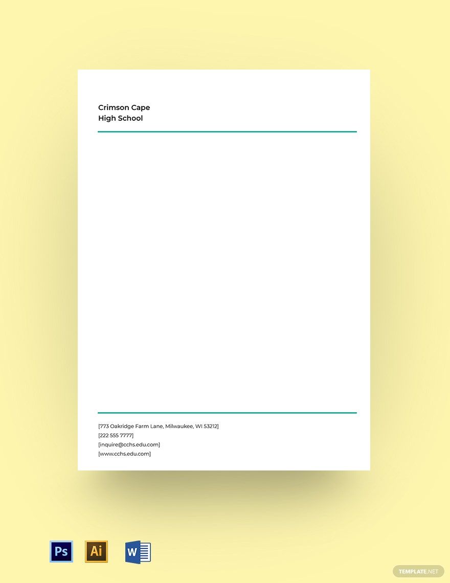 Professional Letterhead Examples Factory Store Save 69 Jlcatj gob mx