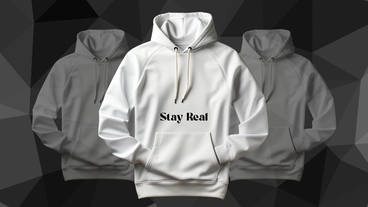 Free Realistic Background Hoodie Template