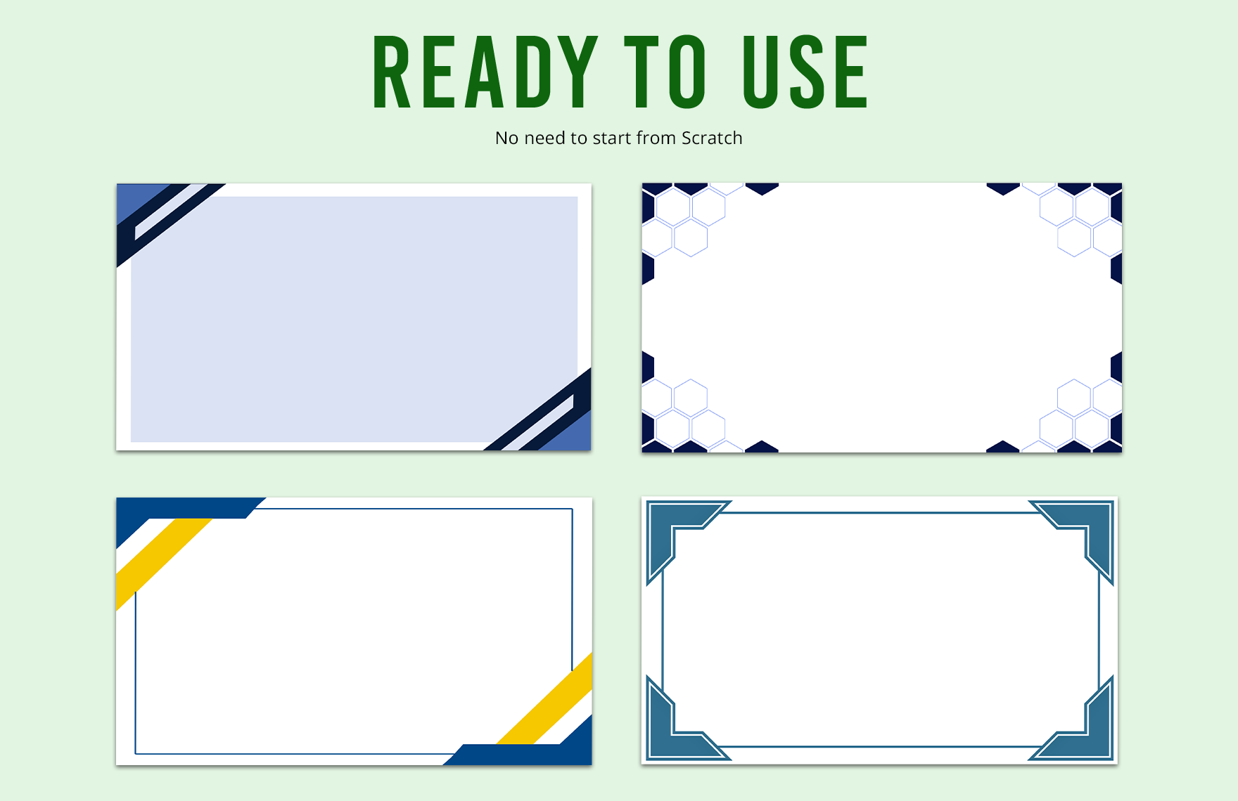 Formal Presentation Border