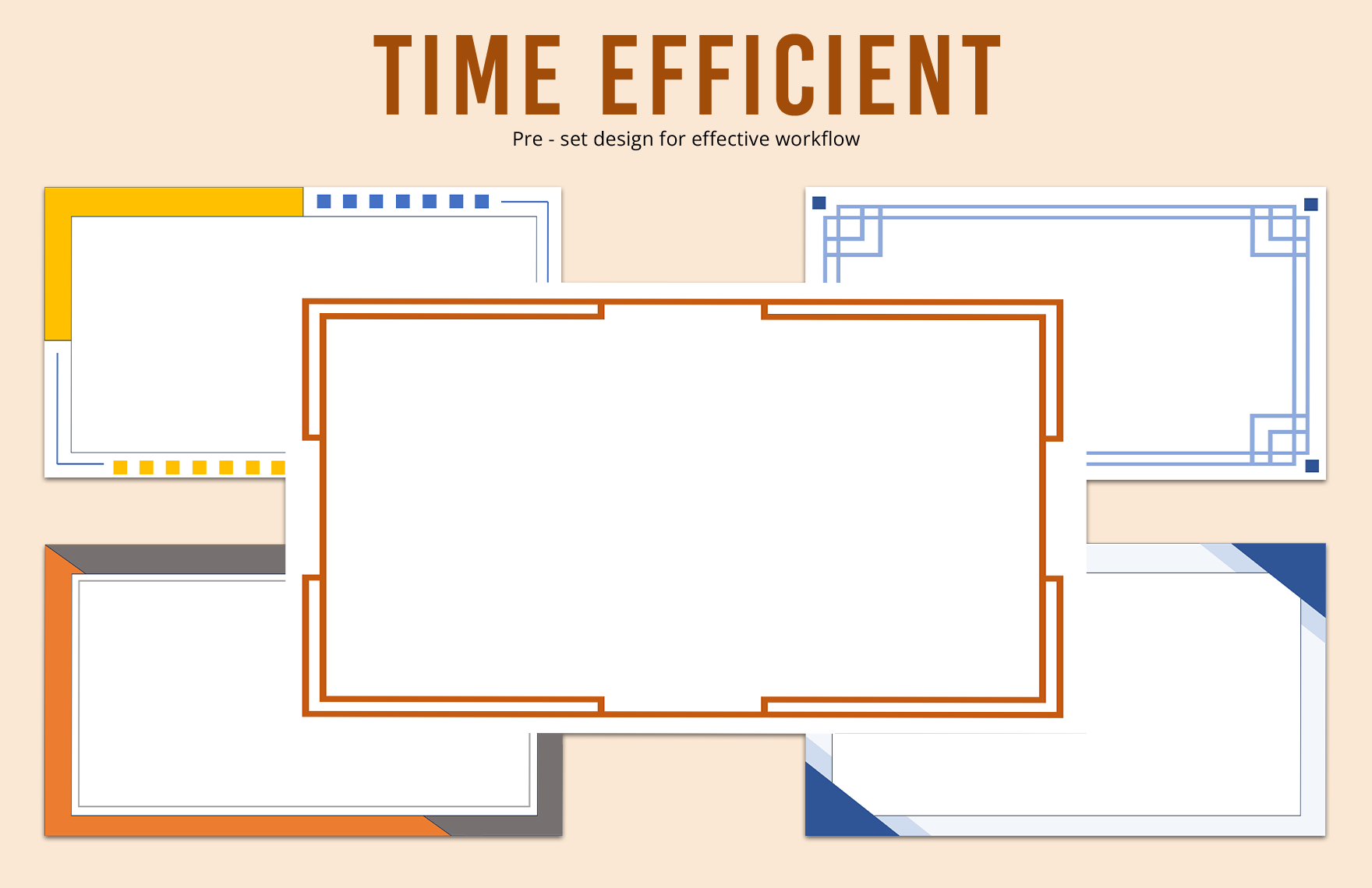 Framed Presentation Border