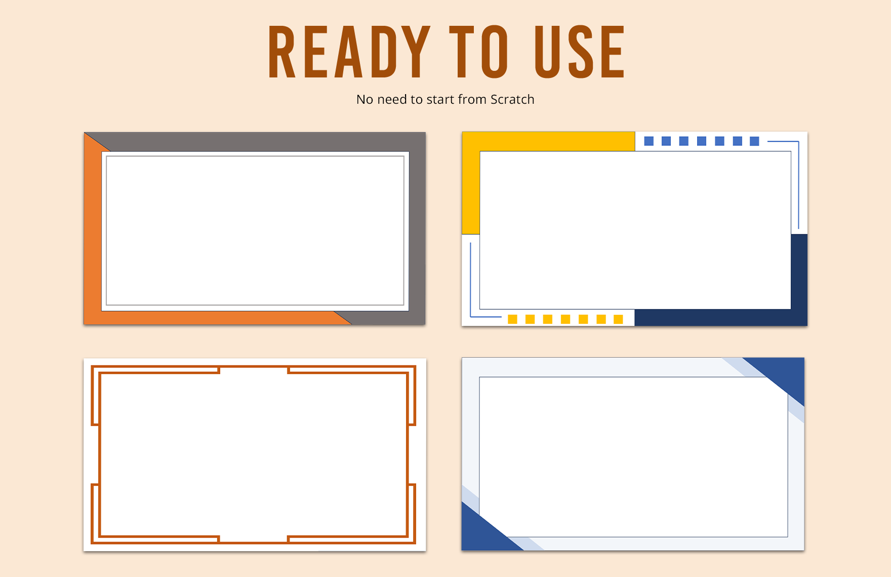 Framed Presentation Border