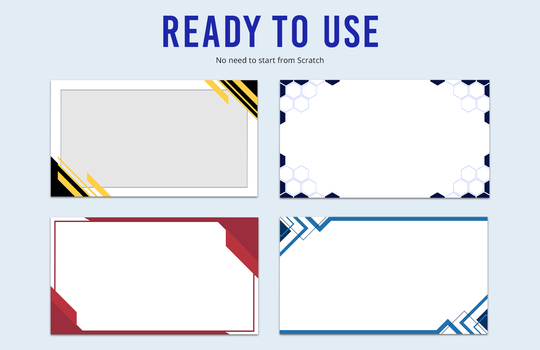 Company Presentation Border