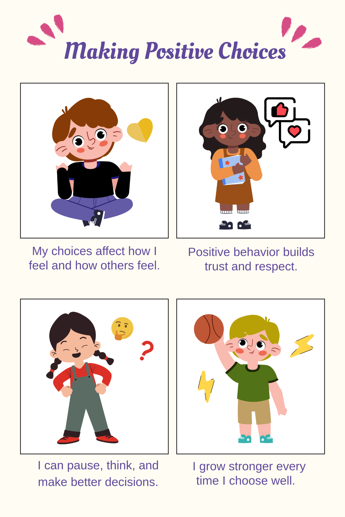 Free Behavior Social Story Template