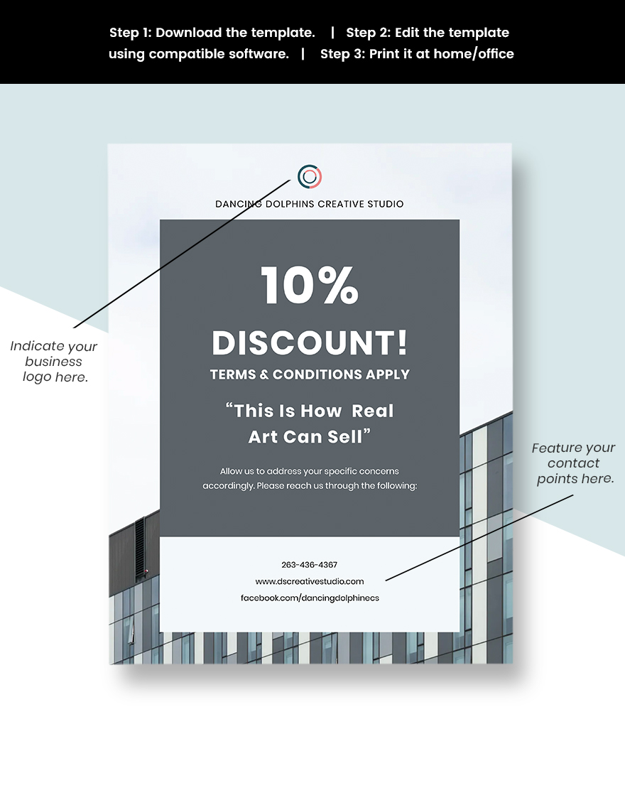 Creative Advertising Agency Flyer Template