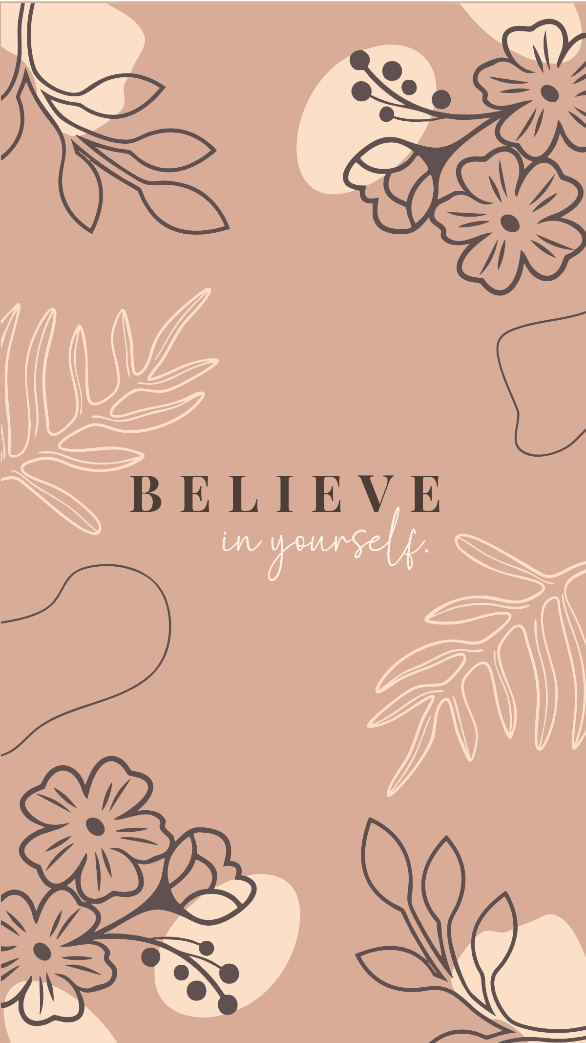 Free Aesthetic Floral Wallpaper to Edit Online