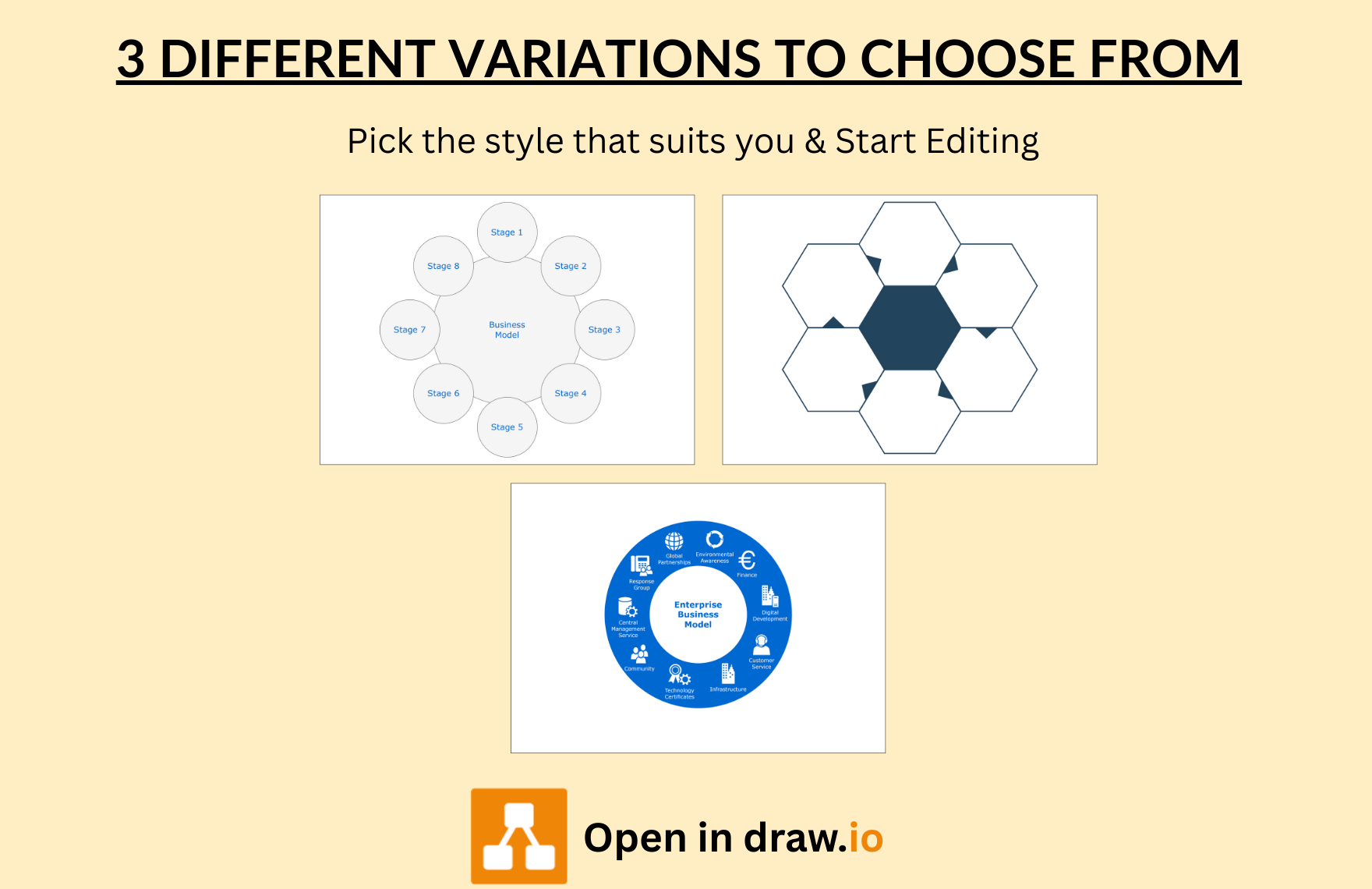 Free Cycle Diagram Template