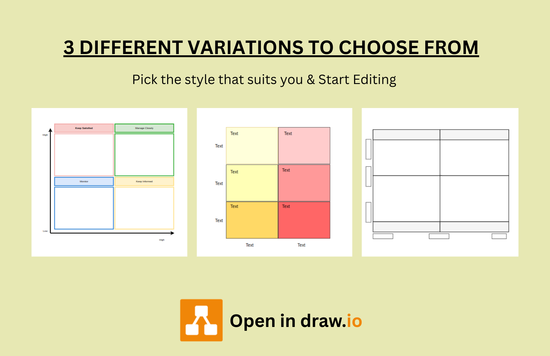 Free Stakeholder Map Template