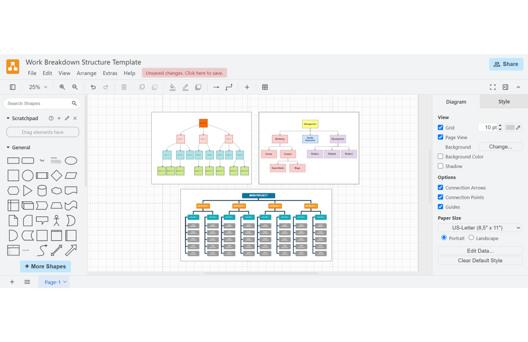 Free Work Breakdown Structure Template