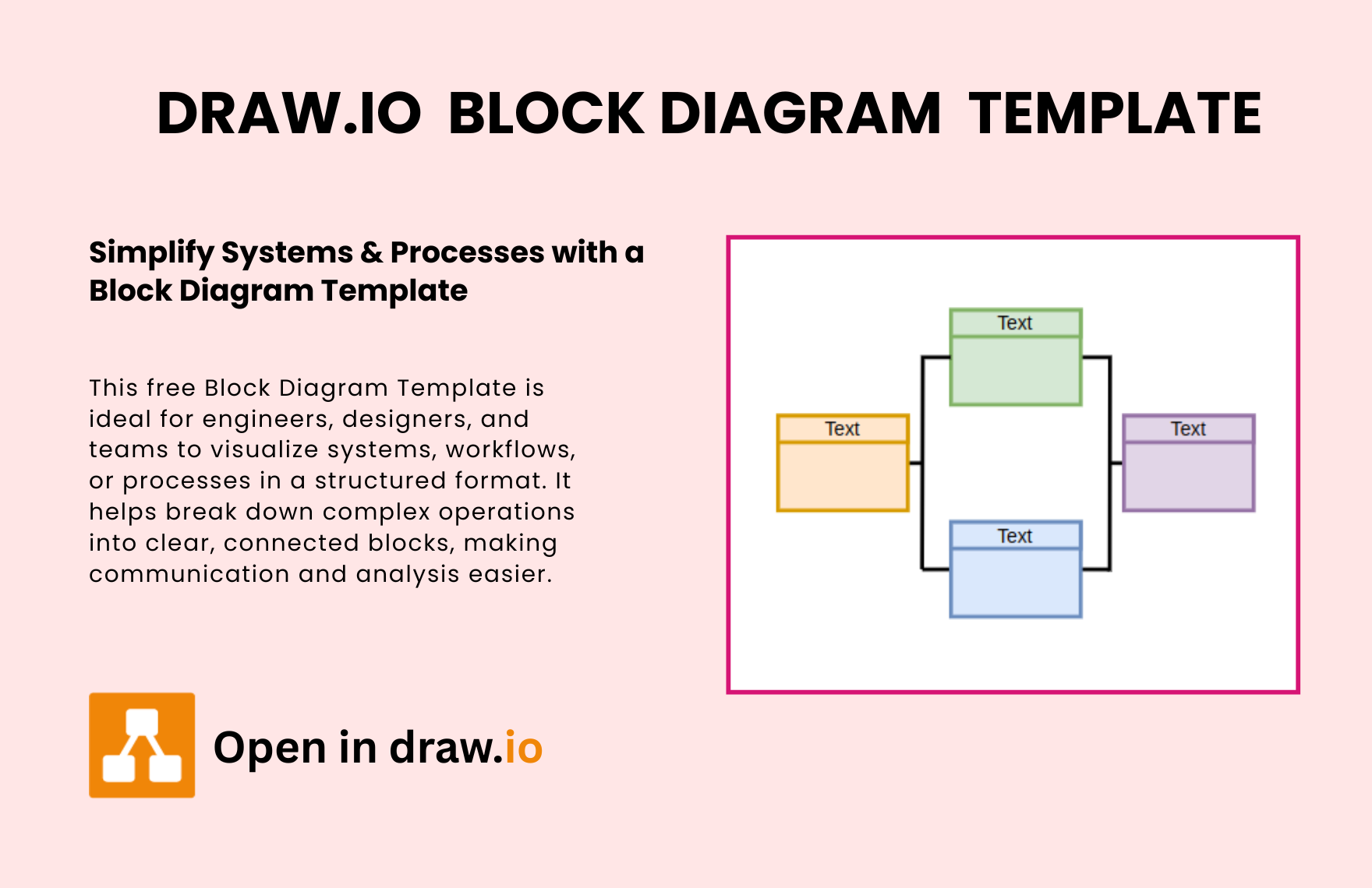 Free Block Diagram Template
