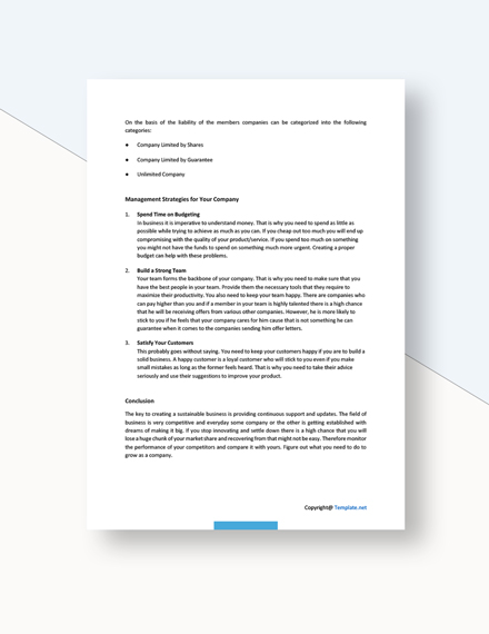 Free Simple Company White Paper Template - Word | Template.net