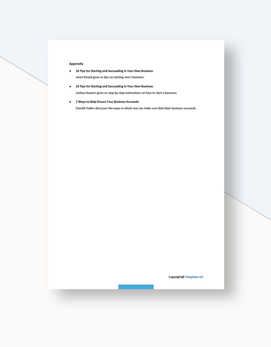 Simple Company White Paper Template