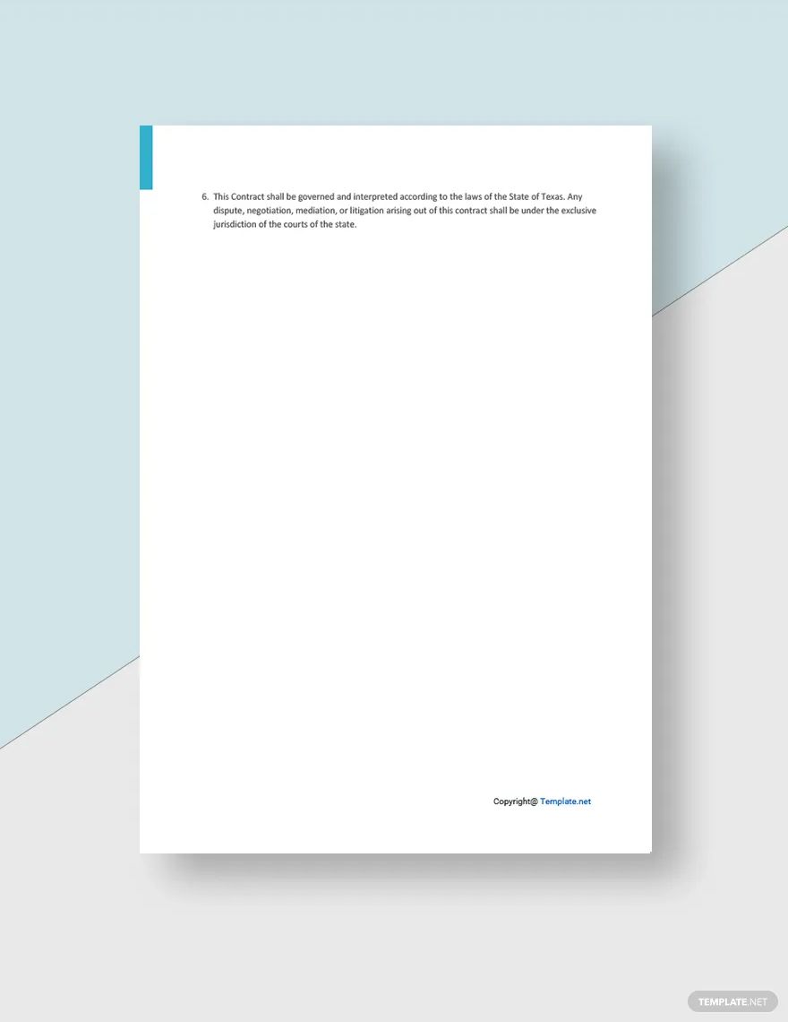 Creative Advertising Agency Contract Template
