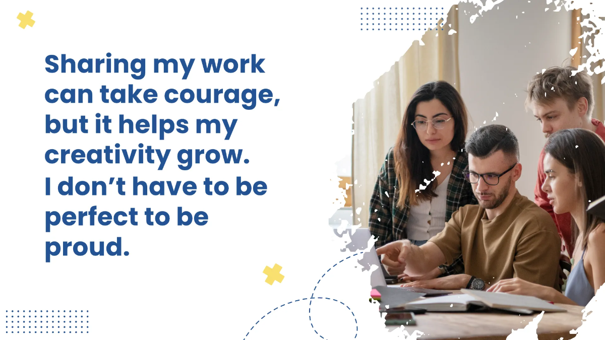 Free Creative Social Story Presentation Template to Edit Online