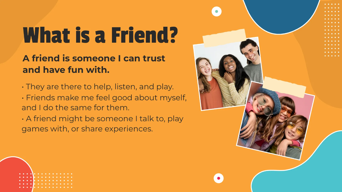 Free Social Story Presentation Template to Edit Online