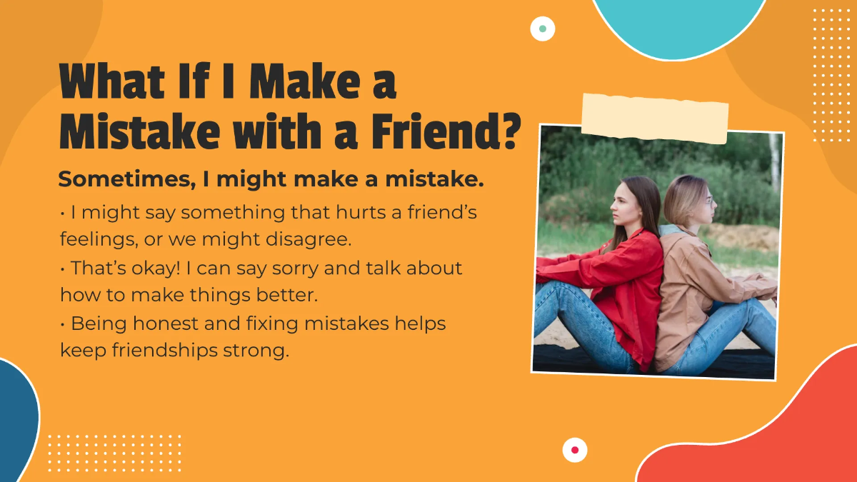 Free Social Story Presentation Template to Edit Online