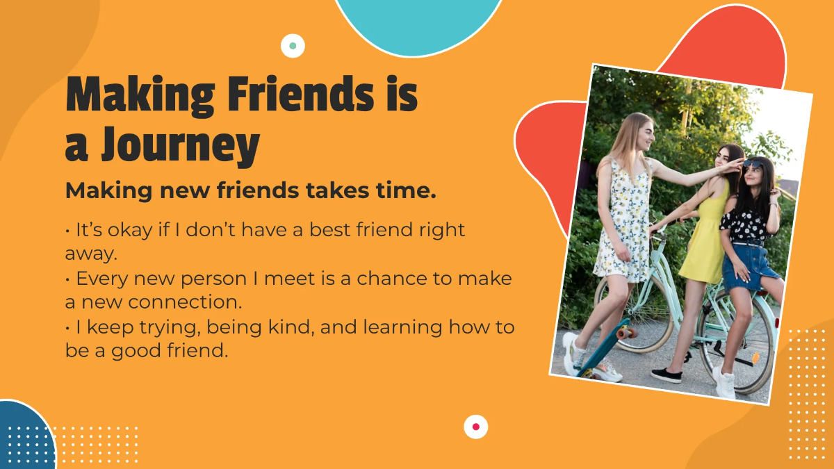 Free Social Story Presentation Template to Edit Online