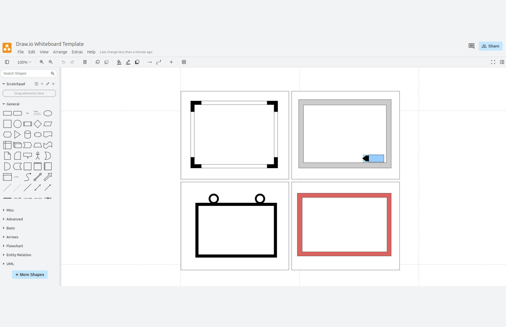 Free Whiteboard Template