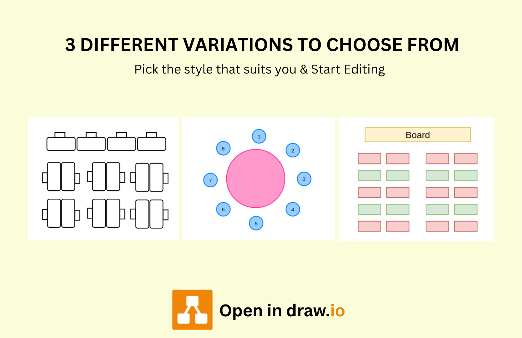 Free Seating Chart Template
