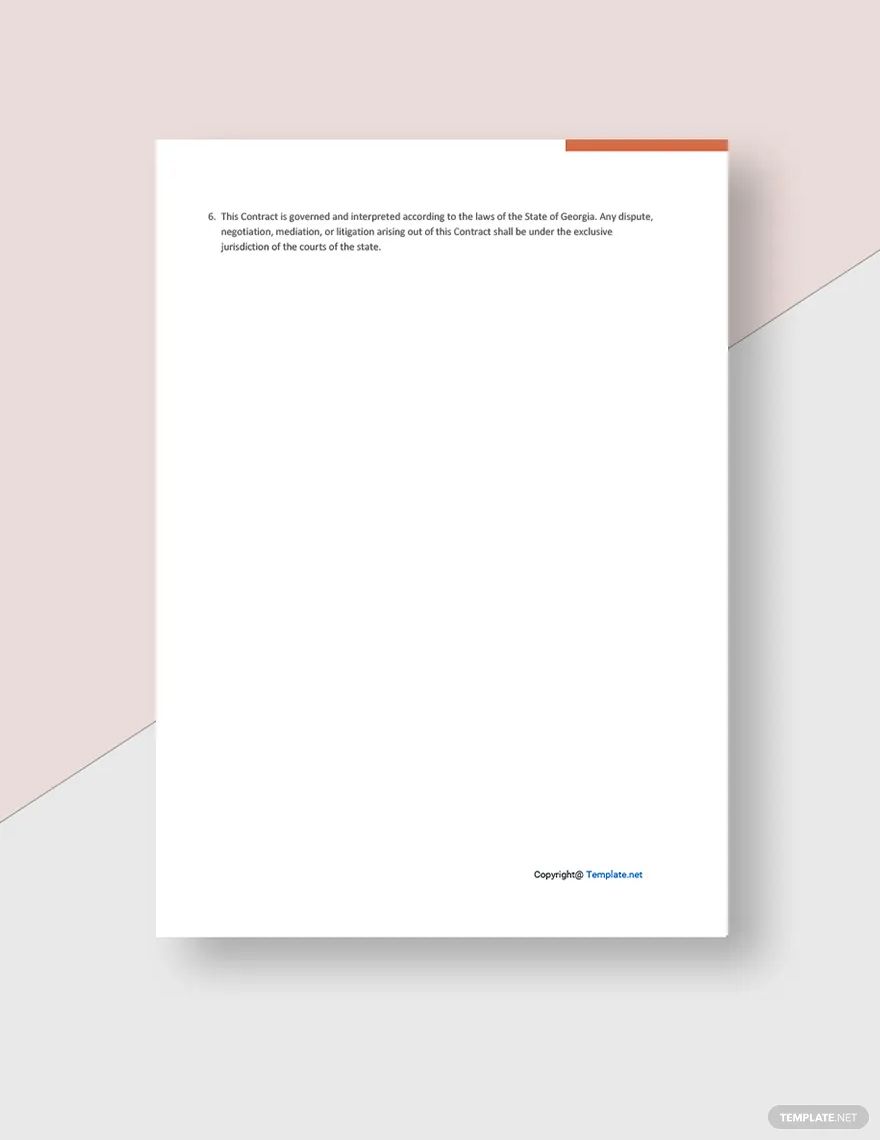 Digital Advertising Agency Contract Template