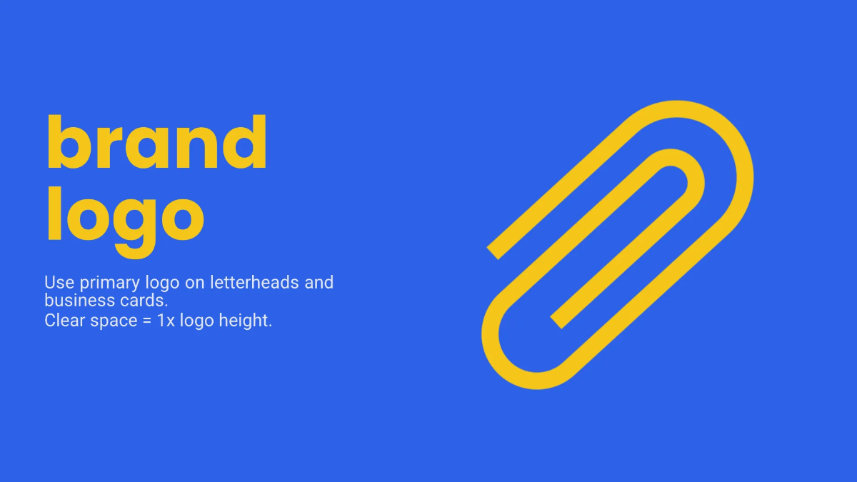 Free Brand Guidelines for Stationery Template to Edit Online