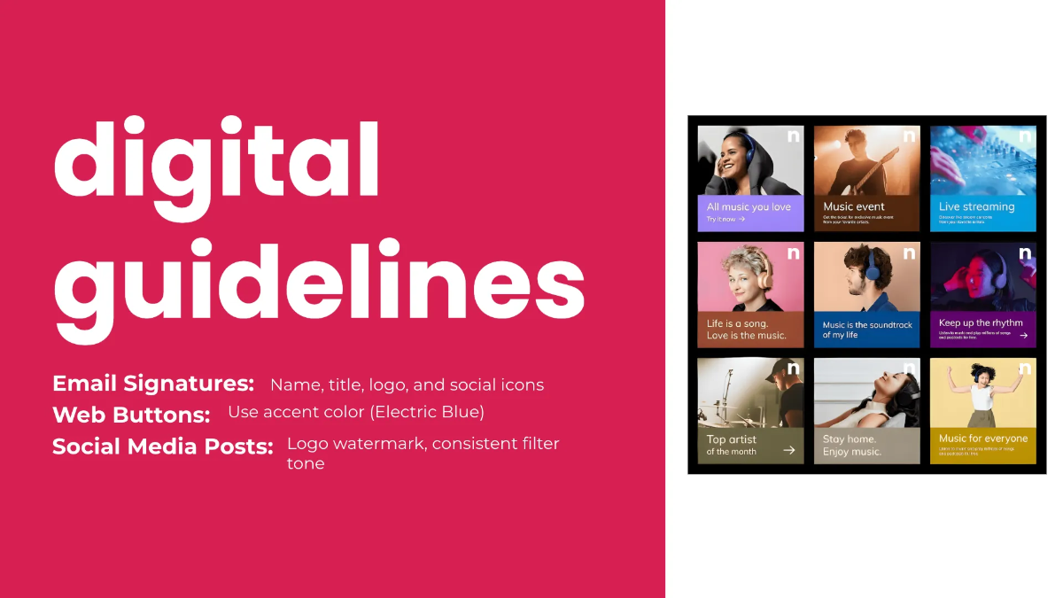 Free Visual Brand Guidelines Template to Edit Online